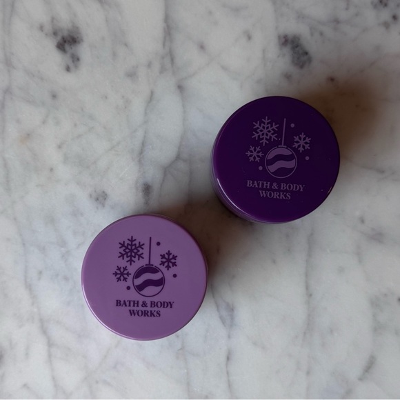 Bath & Body Works Sugar Plum Candy Lip Scrub and Mask Bundle - NEW, 0.5 oz EACH - Picture 3 of 4